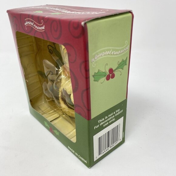 Costco Whimsical Ornament Rustic Country Farmhouse Santa And Birdhouse - Picture 9 of 9